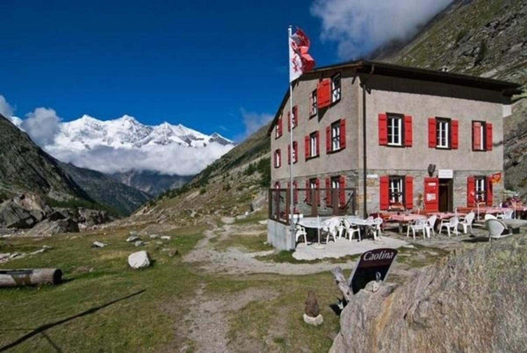 Ferienwohnung Mit Zwei Getrennten Schlafzimmern Saas-Almagell Exterior photo